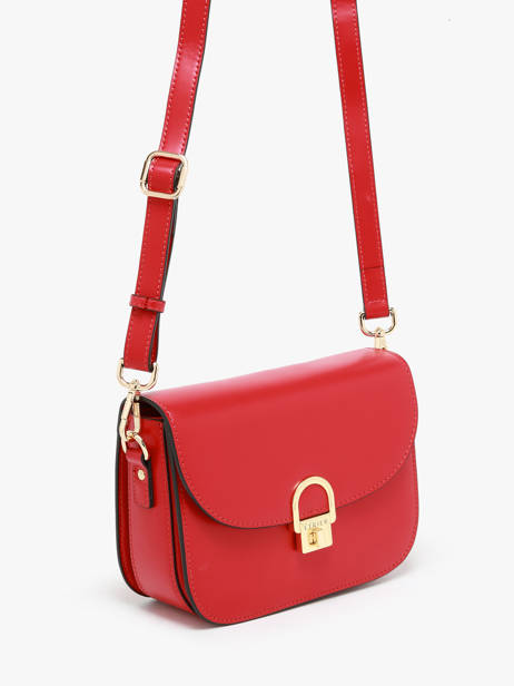 Cross Body Tas Altair Leder Etrier Rood altair EALA081M ander zicht 2